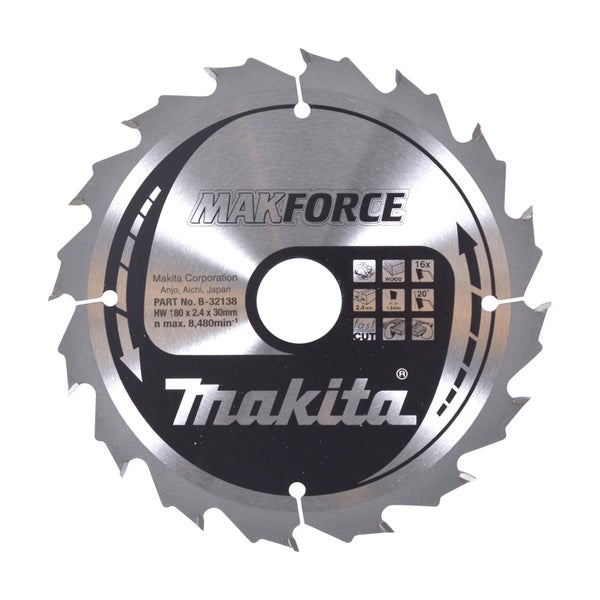 Makita Sägeblatt für Holz mit der Bezeichnung Makforce