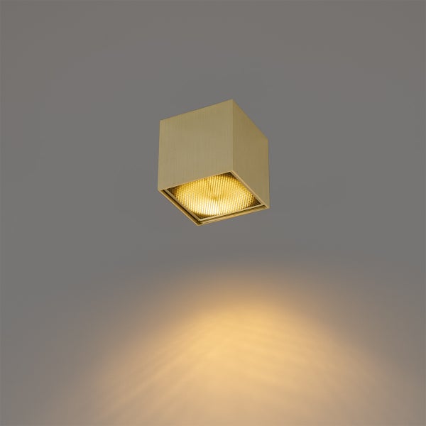 Quadratische Deckenleuchte für den Innenbereich