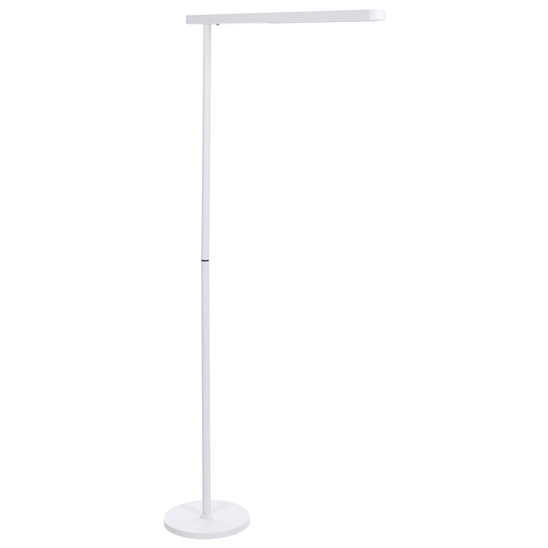 LED Stehlampe PERSEUS Metall Weiß