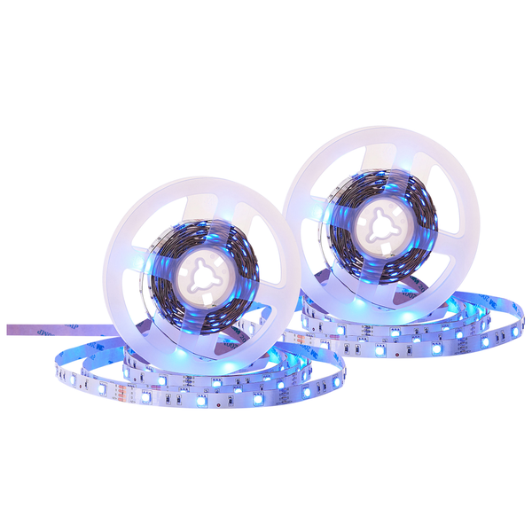 LED Streifen 2er Set KIKORI 500 cm mit Fernbedienung Bunt