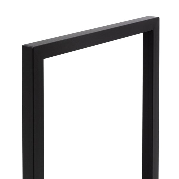 ML-Design Kaminholzregal 40x50x30 cm rechteckig Dunkelgrau Metall, Innen/Außen, Brennholzregal Holzaufbewahrung aus beschichteter Stahl, Kaminholzständer Kaminholzhalter Feuerholzregal für Kamin/Ofen