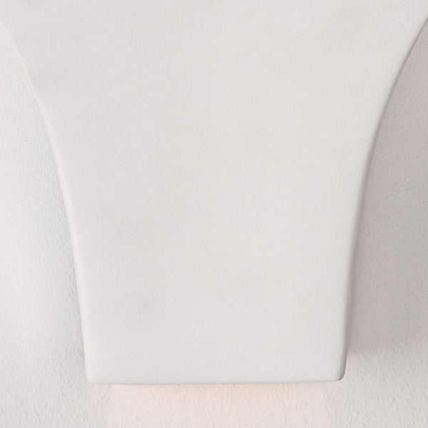 Moderne Wandleuchte aus Gips für indirekte Beleuchtung