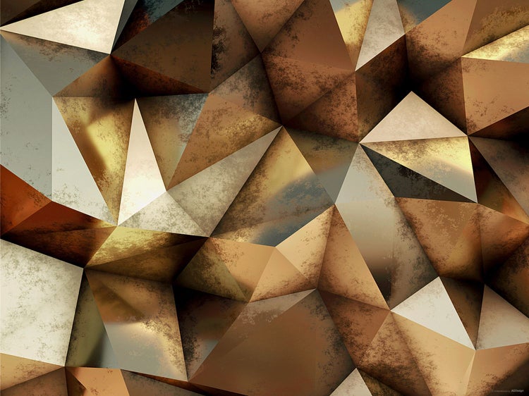 Abstrakte geometrische Tapete mit Dreiecksformen