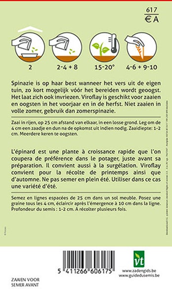 Informationen zum Anbau von Spinat