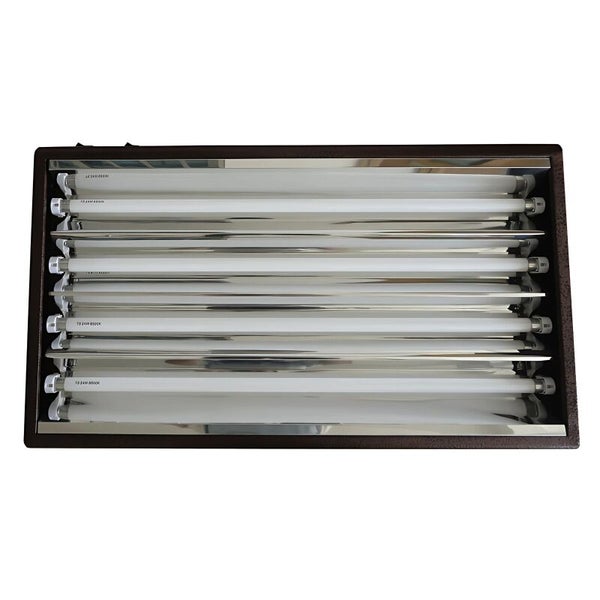 Pure Starlight T5 LSR Armatur 4x24W – Grow Anzuchtlampe für Stecklinge & Pflanzen – Geringe Wärmeentwicklung, energieeffizient – Leuchtmittel nicht enthalten