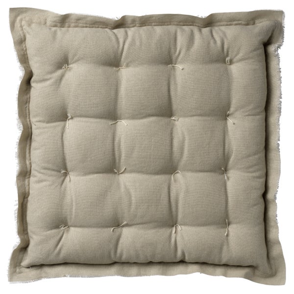 BURTO - Stuhlkissen Baumwolle mit stone-washed optik Pumice Stone 40x40 cm