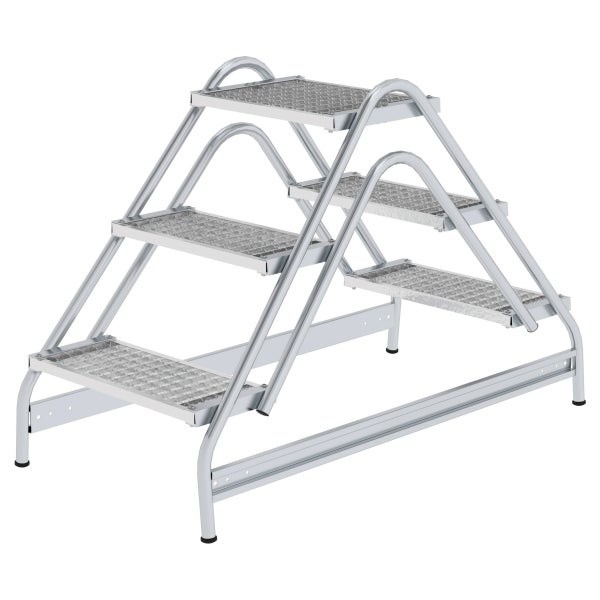 Gerüsttreppe mit drei Stufen