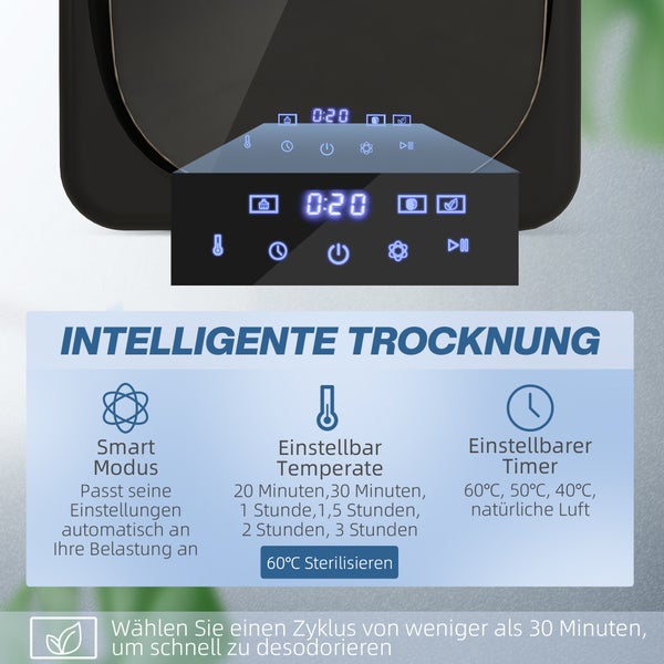 Rechteckiger Spiegel mit den Maßen 90 mal 70 Zentimeter und integrierter Beleuchtung.
