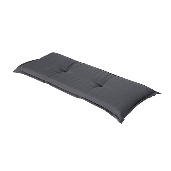 Bankauflage Panama grau - Ca. 120x48 cm