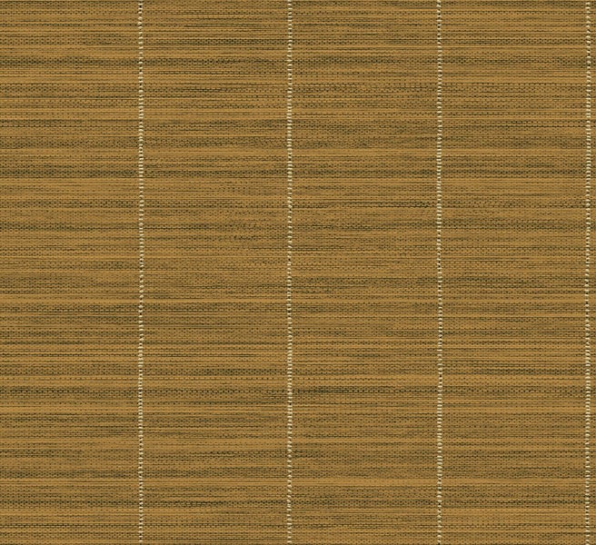 Badezimmerstillleben mit Steinmuster-Tapete, Holzpaneel, Schale, Seifenspender und Dekoration