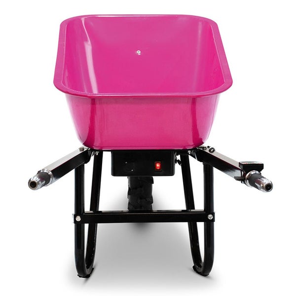 BAMATO MTR-155 Elektrische Schubkarre - Pink Edition für Garten und Hof