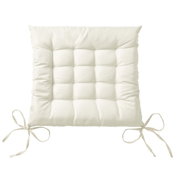 Beautissu Lea Stuhlkissen 40x40x5cm Creme (4tlg)