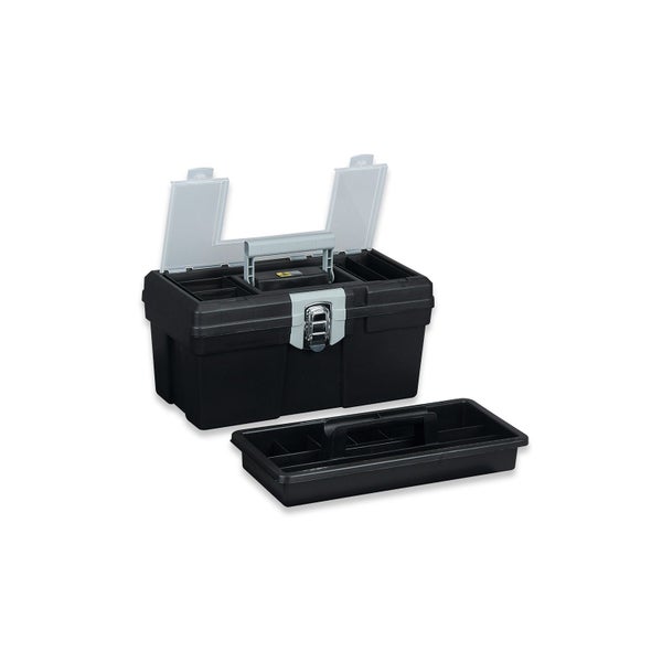PROREGAL Werkzeugkoffer McPlus Promo S 16 HxBxT 20 x 40 x 22 cm Schwarz