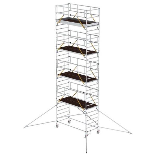 MUNK Rollgerüst SG mit Doppelplattform 1,35x3,00m und Ausleger 10,39m AH