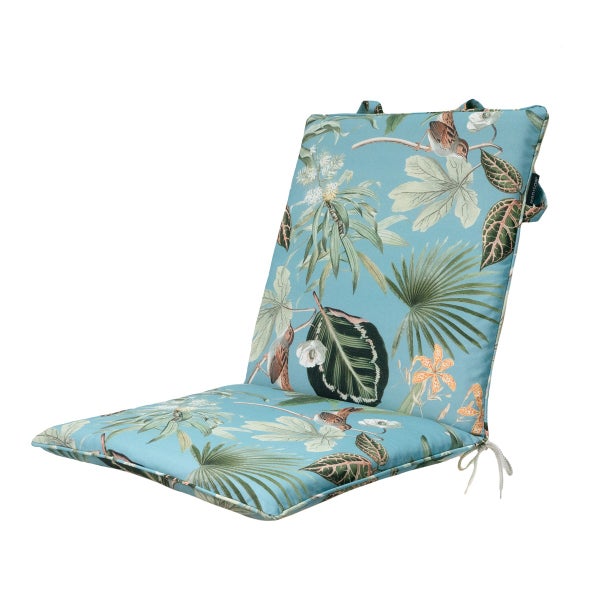 Stuhlauflage Stapelstuhl Grasse aqua - Ca. 97x49 cm - 4er-Set