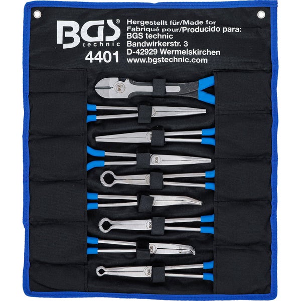BGS Technic Zangen-Set in einer blauen Werkzeugtasche