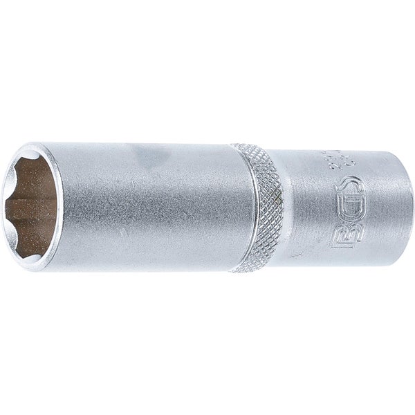 BGS Steckschlüssel-Einsatz Super Lock tief Antrieb Innenvierkant 12,5 mm (1/2) SW 17 mm - 2947