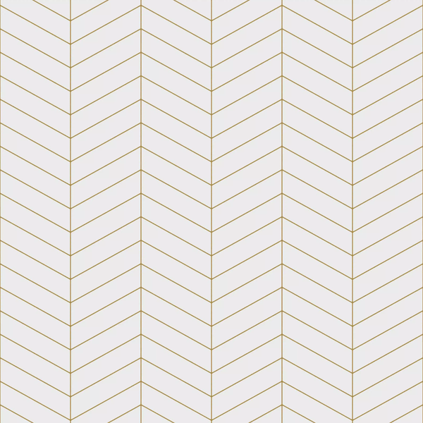 Vliestapete mit geometrischem Fischgrätmuster aus feinen Linien.