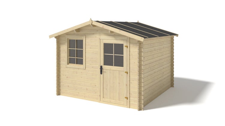Gartenhaus, Gerätehaus 15m2 - 3x2m - 28mm