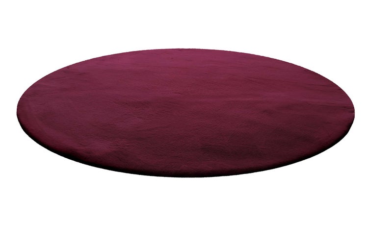 Teppich Rund Violett kuschelig & flauschig Vita Homie Living 200 cm rund