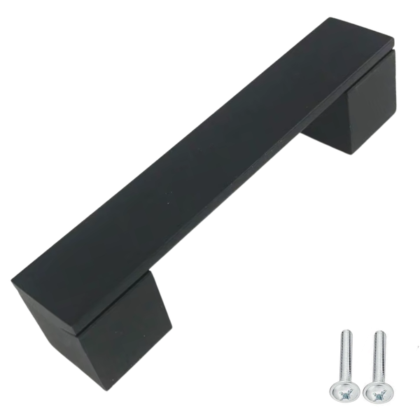 Schrankgriff aus Metall mit Schrauben