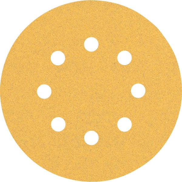 Schleifpapier mit acht Löchern