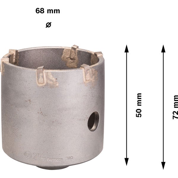 Bosch SDS plus-5 Bohrkrone mit 68 Millimeter Durchmesser