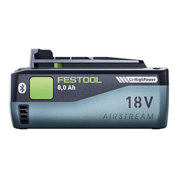Festool Akkupack 18 Volt, 8,0 Amperestunden, Li-HighPower mit Bluetooth und Airstream Technologie.