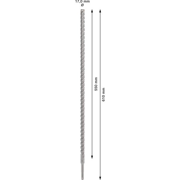 Bosch PRO SDS plus-5X Hammerbohrer 16 x 550 x 610 mm - 2608836626