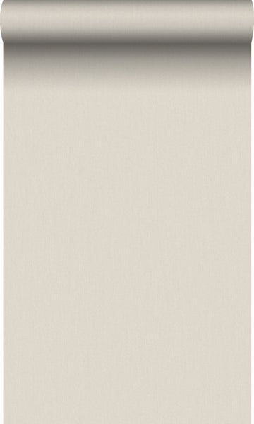 Origin Wallcoverings Tapete Leinen-Optik Vanille-Beige - 53 cm x 10,05 m - 347006