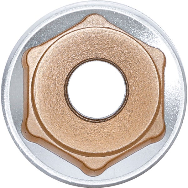 BGS Steckschlüssel-Einsatz Sechskant tief Antrieb Innenvierkant 12,5 mm (1/2) SW 28 mm - 10568