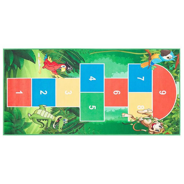 Kinderteppich BABADAG Grün 80 x 150 cm