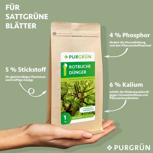 Purgrün Rotbuche-Dünger 1 kg