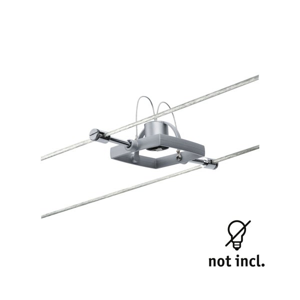 Seilsystemleuchte ohne Leuchtmittel