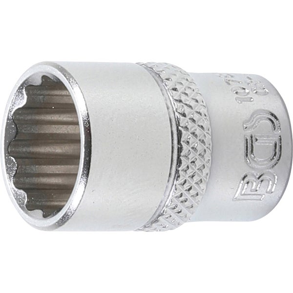 BGS Steckschlüssel-Einsatz Zwölfkant Antrieb Innenvierkant 6,3 mm (1/4) SW 12 mm - 10782