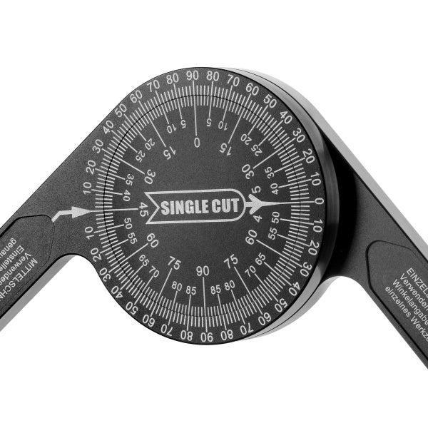 Winkelmesser 360° Grad Aluminium Gehrungswinkelmesser