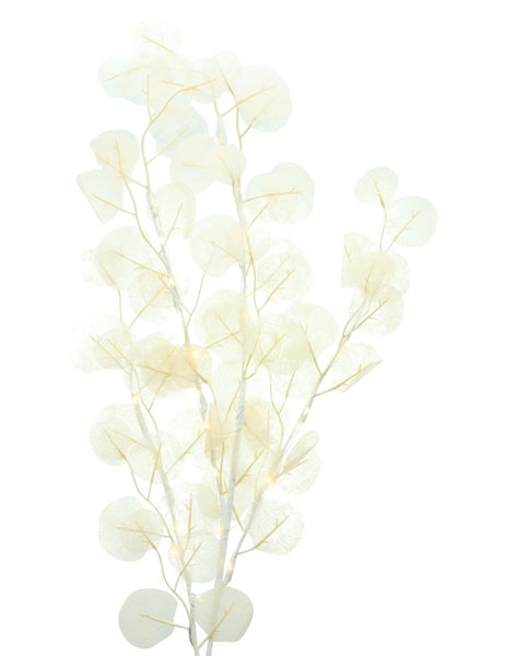 FRANK FLECHTWAREN | LED-Bündel Soft Leaves, KUNSTSTOFF, L: 90 cm