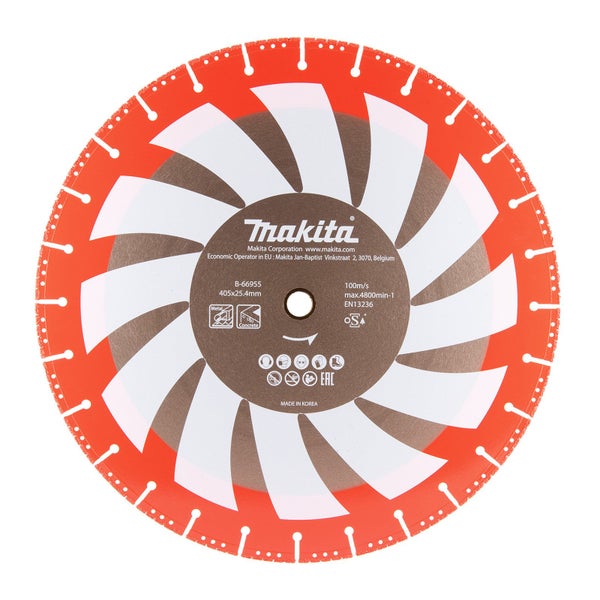 Makita Trennscheibe für Metall und Beton, 405x25.4mm