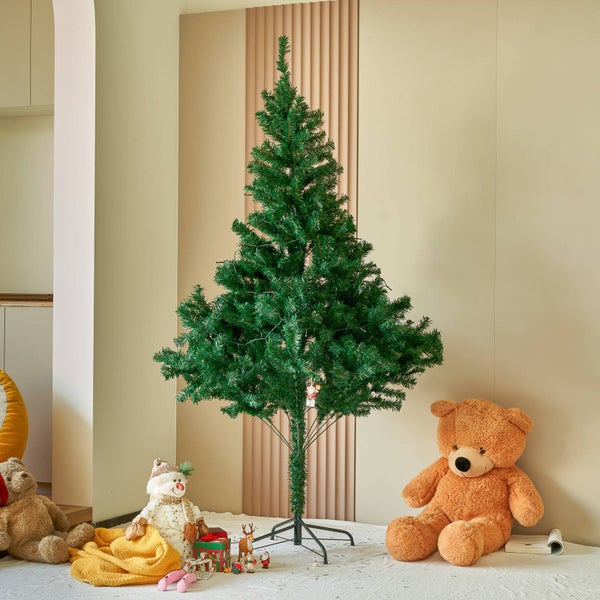 Lindby LED Lichterkette Batterie Indoor Outdoor 1020 cm, 100 Deko Lichter 8 Modi mit Timer Weihnachten Party Hochzeit Wohnzimmer Garten