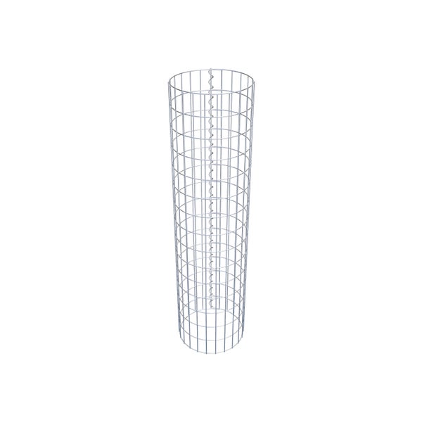 Gabionensäule Durchmesser 37 cm, MW 5 x 10 cm rund - Höhe: 1,50 m