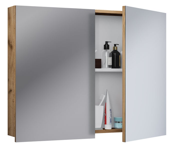 Spiegelschrank Spiegel Badezimmer Badinos 59x60 cm