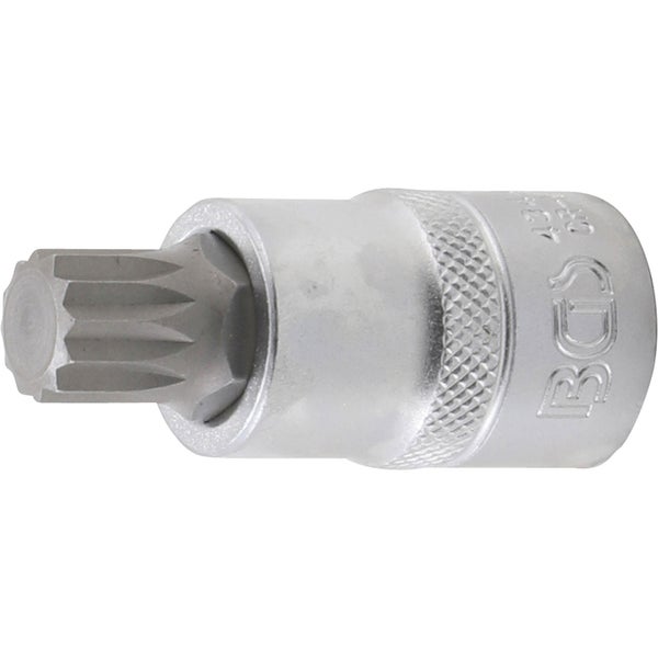 BGS Bit-Einsatz Antrieb Innenvierkant 12,5 mm (1/2) Innenvielzahn (für XZN) M14 - 4344
