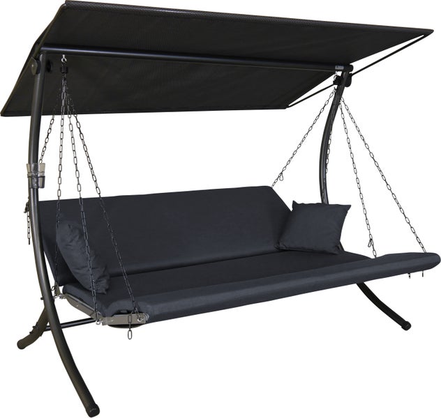 Gartenschaukel mit Sonnendach und Kettenaufhängung
