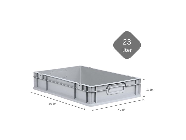 PROREGAL SparSet 10x Eurobox NextGen Grip HxBxT 12 x 40 x 60 cm 23 Liter
