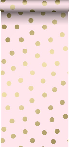 Tapetenrolle mit Punktmuster