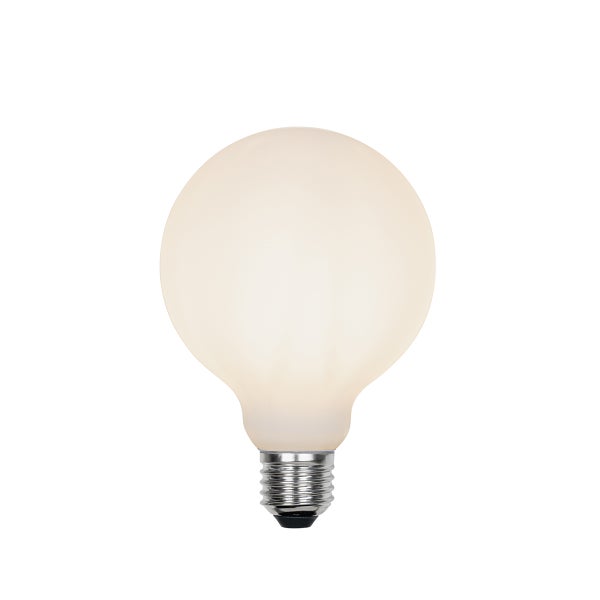 E27 3-stufig dimmbare LED-Lampe G95 Milchglas 5W 550 lm 2700K