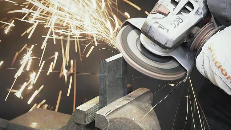 RHODIUS Fächerscheibe JUMBO SPEED, 5 Stück, 125 x 22,23 mm, Korn 60, für Edelstahl, Stahl, Metall, TOPline