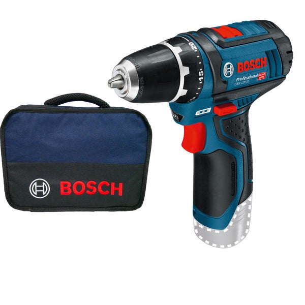 Bosch GSR 12V-15 Akku Bohrschrauber mit Tragetasche
