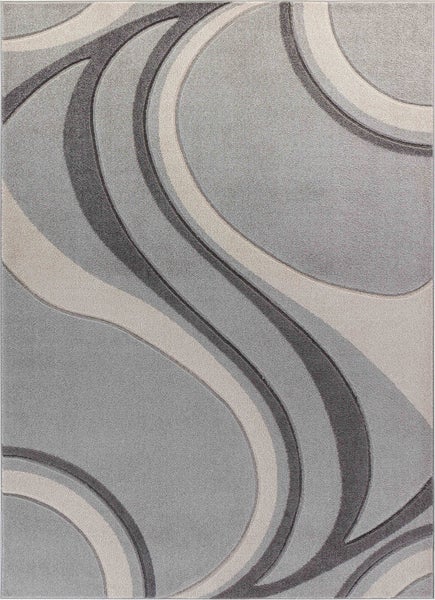 Moderner Skandinavischer Teppich - Grau/Beige - 200x275cm - WHITNEY