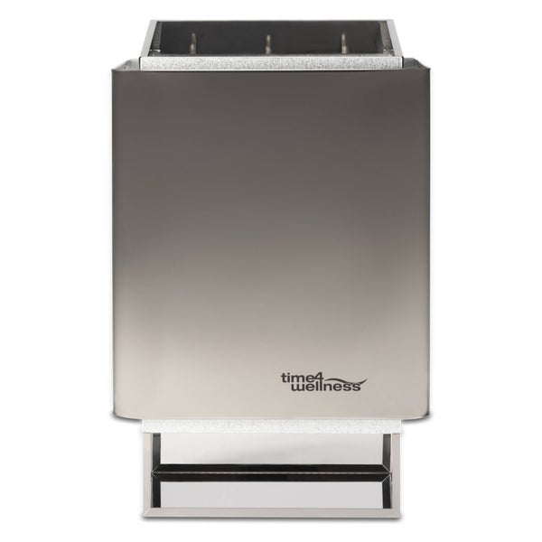 Sauna-Set EOS 34.A 6 kW Saunaofen mit Steuerung Sentiotec K2 und Steine time4wellness Edition